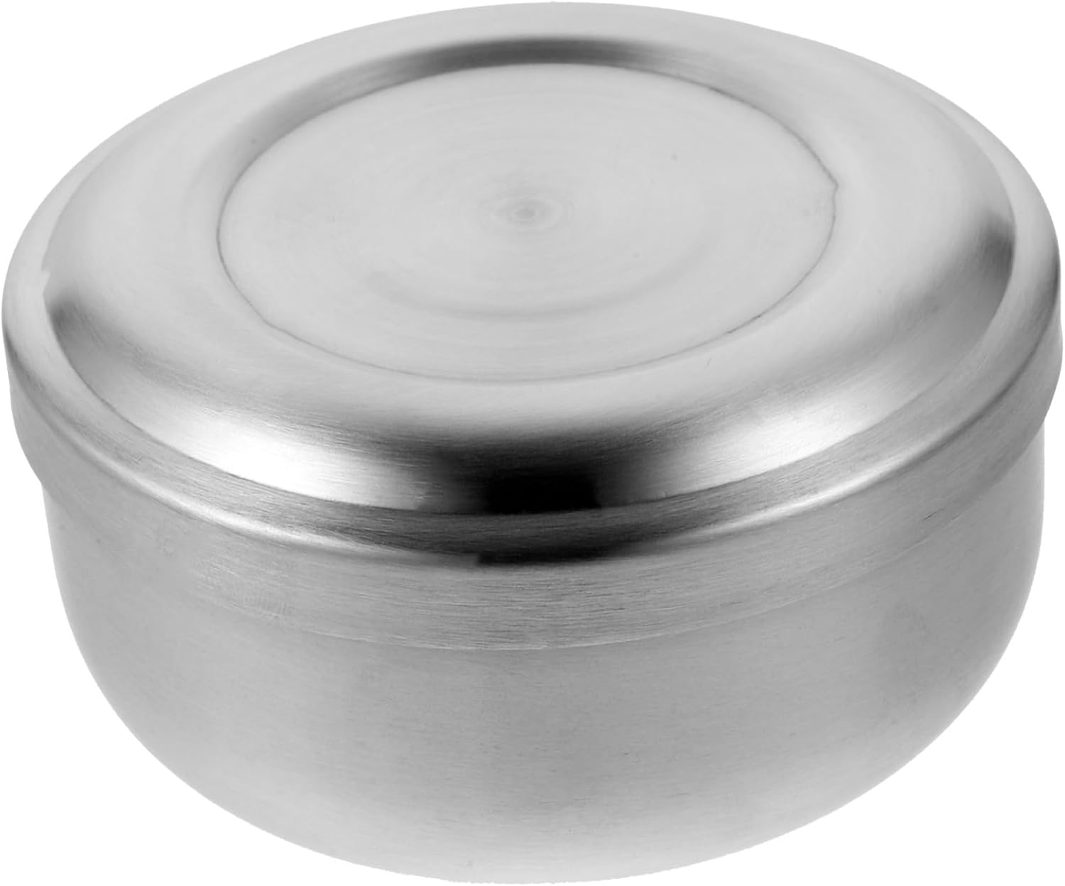 GALPADA Stainless Steel Shaving Bowl with Lid Men Shaving Soap Bowl for Wet Shave for Home Bathroom Use