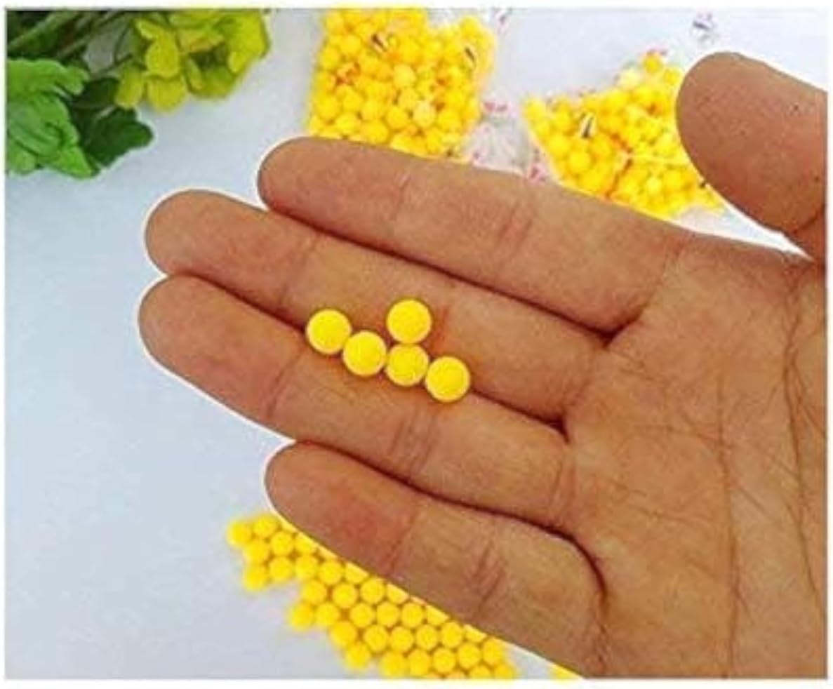 6 mm Plastic BB Bullets for Toy Air Gun (Yellow) -Set of 800 Pieces