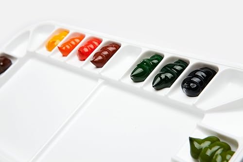 Miniatura 5 de Mijello Acuarela hermética fusión 18 pozos paleta de acuarela MWP-3018