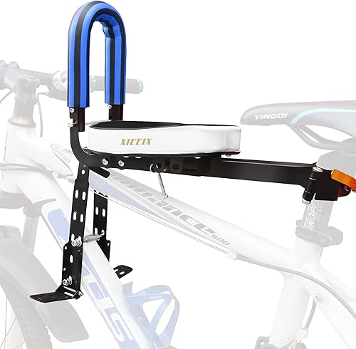 XIEEIX Asiento de bicicleta para niños portátil retráctil plegable asiento de bicicleta para niños apto para niños de 2 a 6 años asiento de