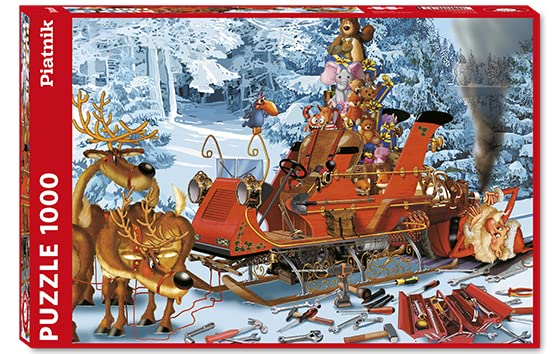 RUYER - DECORATIONS DE NOEL HC Piatnik-5544 1000 pièces s - Noël - /Planet's