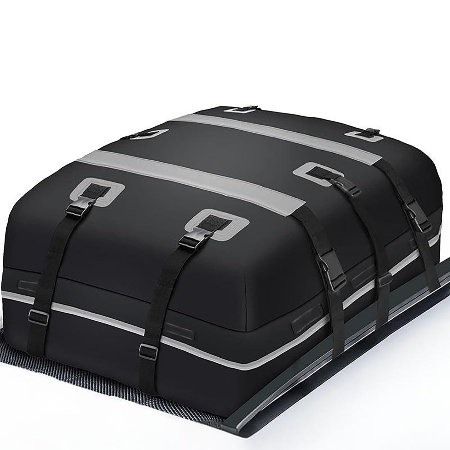 Ttttttta B-Black With Gray Car Roof Luggage Bag For Land Rover Defender 90 110,Waterproof Car Roof Bag Cargo Luggage Carrier Storage Box Accessories,
