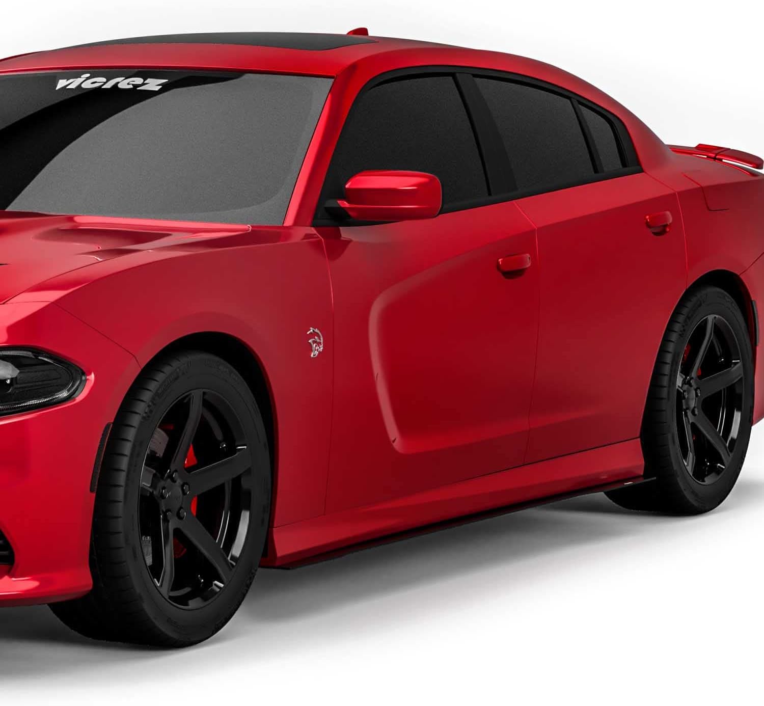 Vicrez Dodge Charger 2011-2017 VZ3 Style Side Skirt Splitters vz100692