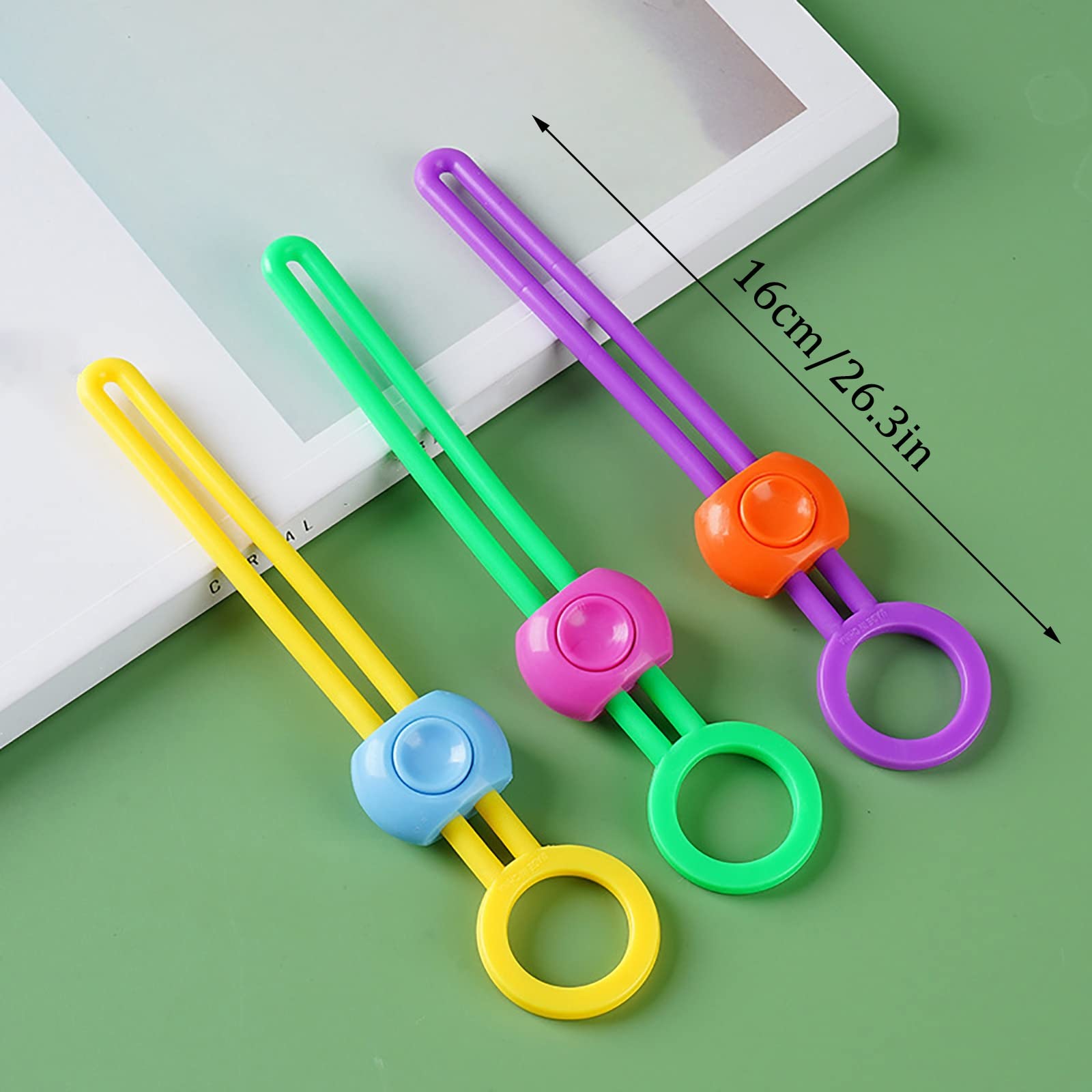 12-Pack Multi-Purpose Sealer Bag Clips | TPE & ABS Material For Food Freshness & Cable Organizing | 6.37 Inches Long