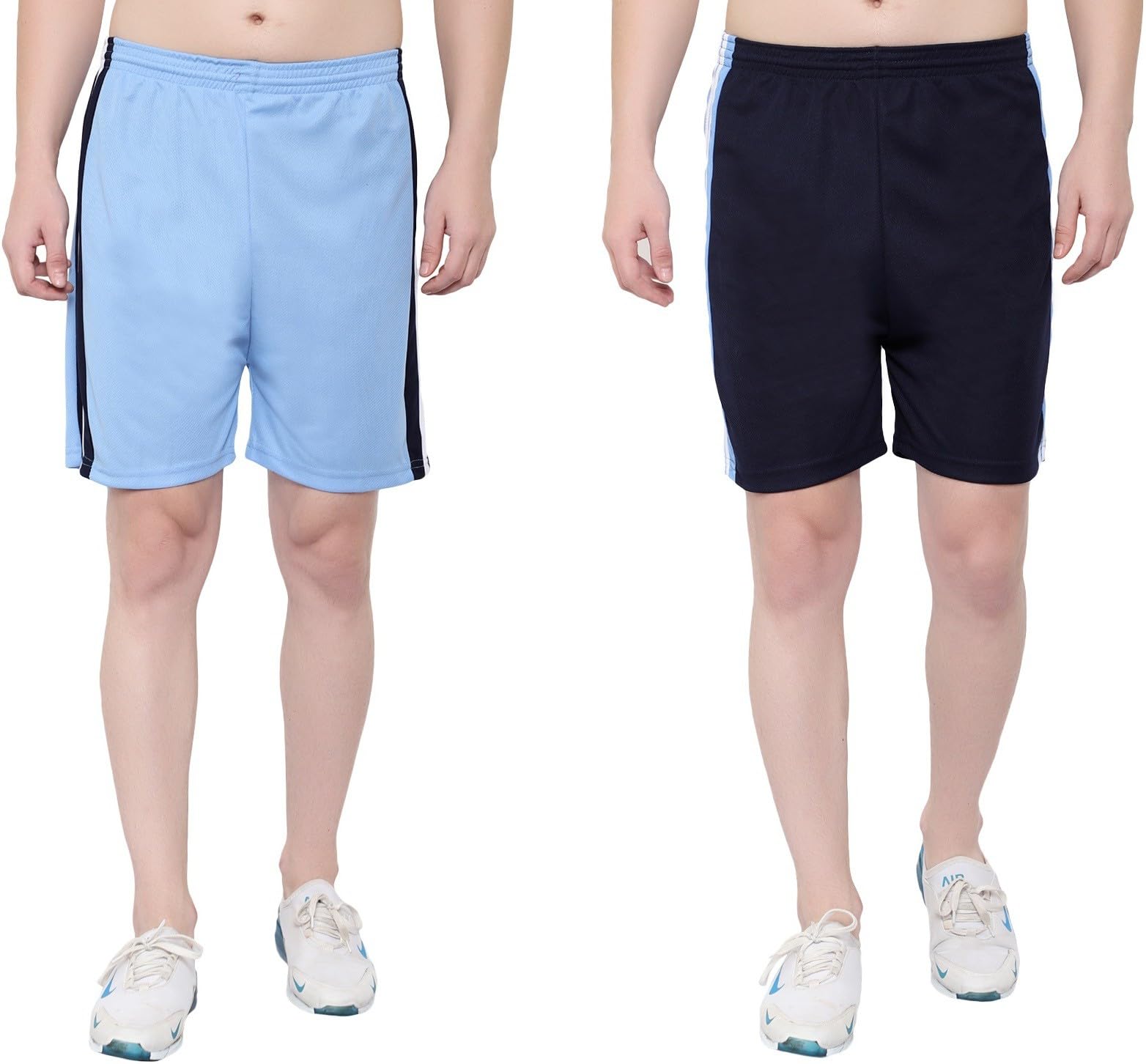 Solid Men Multicolor Regular Shorts S-JAL_725-Sky-Navy-picture-20