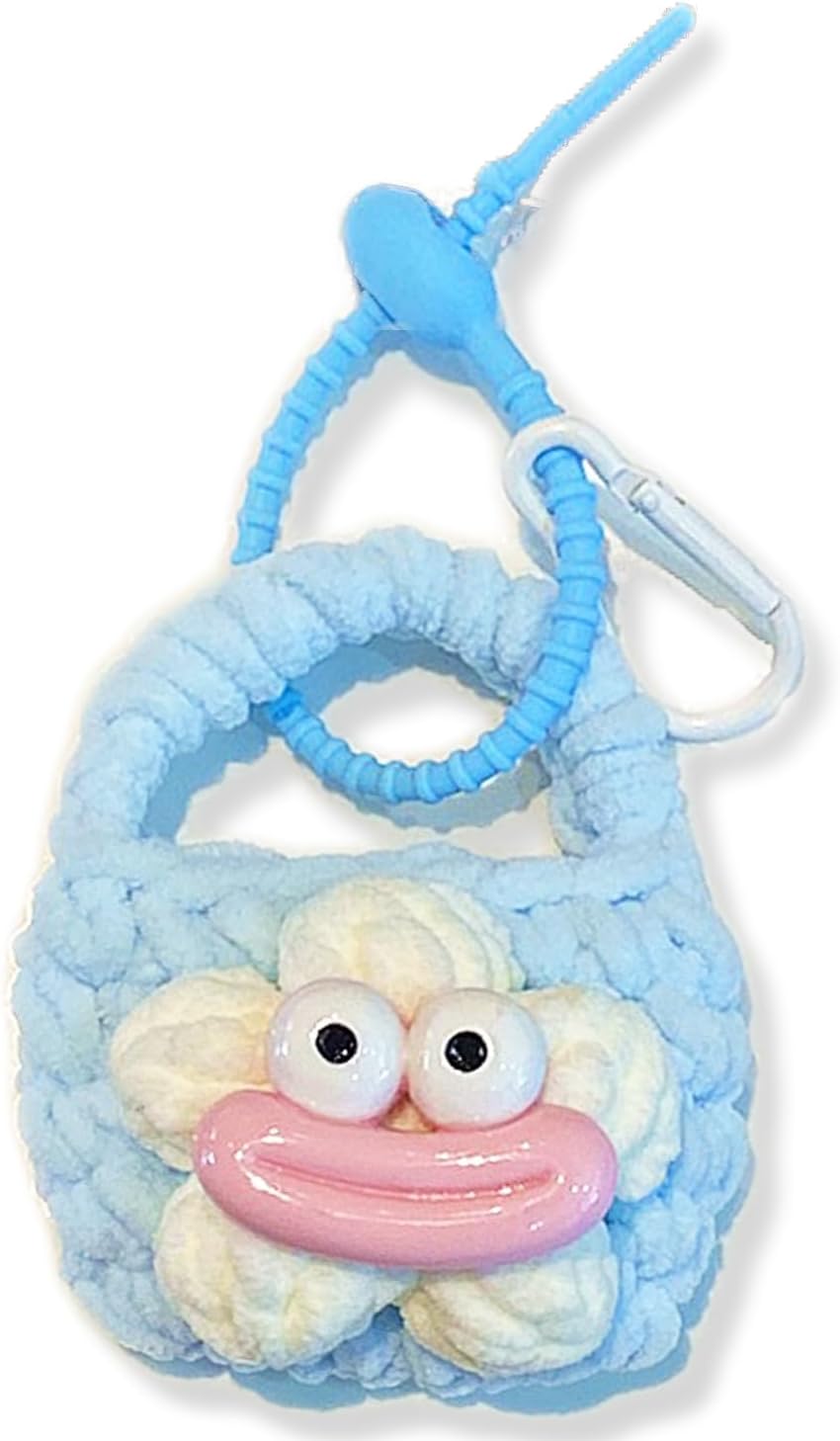 Cute Keychain, Purse Keychain Accessories Women Handbag Wallet Pendants Decoration Mini bag for Earbuds, Small Items