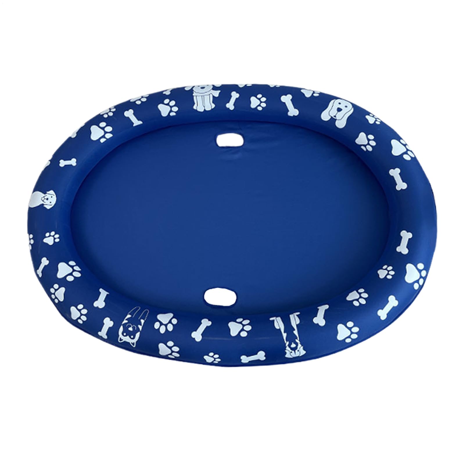 Vasca Per Cani Zattera Galleggiante Gonfiabile Pieghevole Antigraffio Per | Galleggianti per Cani da Lago Piscina Fiume Tubing Kayak Molo Addestramento Cuccioli Giochi d'Acqua Mare
