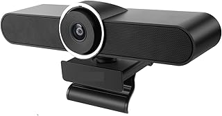 DAPIPA Web Camera, 1080p USB PC Webcam With Dual Microphones And Speaker For Smart TV Computer Streaming Meeting For Conferencing, Live Streaming Computer Camera for Calls/Conference,Laptop/Deskto
