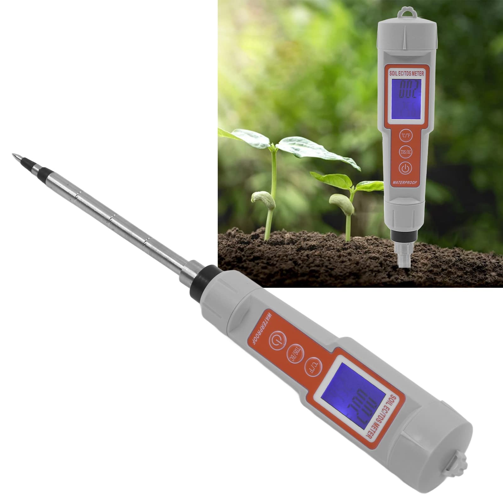 Misuratore TDS EC del Suolo con Display a LED
