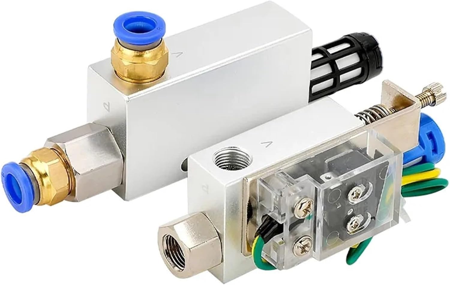 CV-10HS 15HS 20HS 25HS-CK Vacuum Generator Suction Cup Negative Pressure Control Valve With Connector Air Exhaust Ejector(CV-10HS,Only Generator)