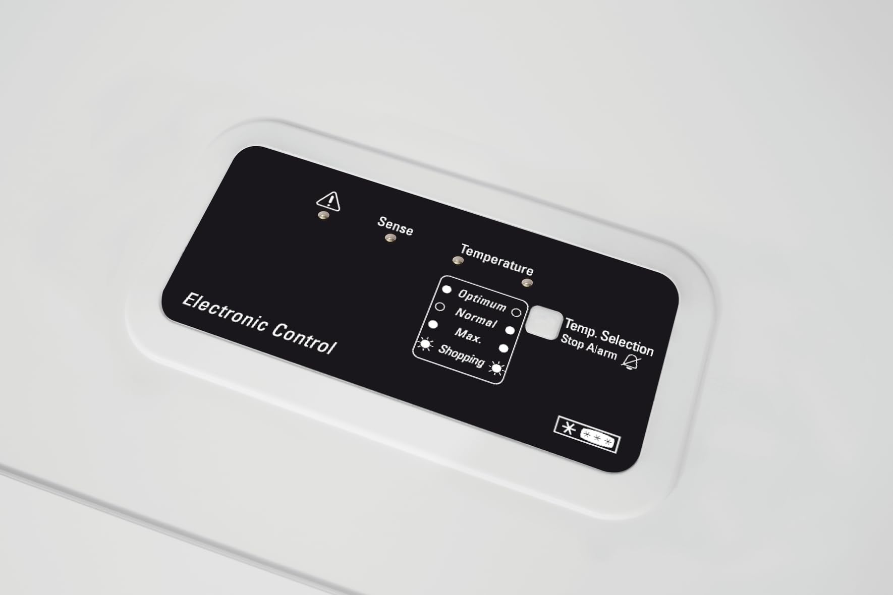 Bauknecht GTE C219 Freistehende Gefriertruhe 118 cm/Energieeffizienzklasse C/Gesamtnutzinhalt 219 l/SpaceMax/Supergefrierfunktion/ 3 Vorratskörbe/Innenbeleuchtung/Door Balance