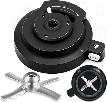 Outer Bowl Lid with Paddle for Ninja Swirl NC700 Series Ice Cream & Soft Serve Makers, Reusable BPA-Free Replacement Lid, Creami Accessories Compatible with Ninja NC700 NC701 NC701C Dishwasher Safe