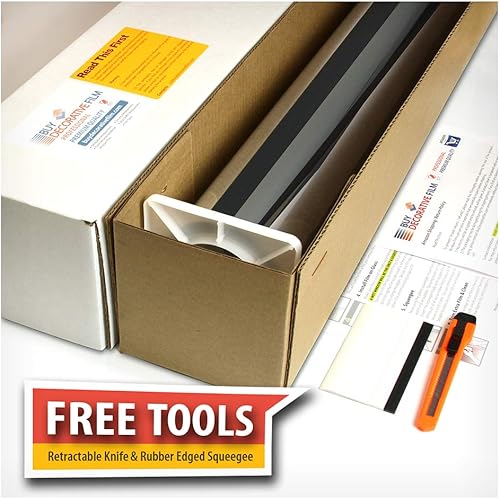 Miniatura 2 de FDB S4MS15 -Película de seguridad para ventana y espejo, una vía, plateada, 4mil.