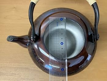 煎茶道具　白銅いぶし銀　棗型湯沸し　約412g　M　R7128 煎茶道具 白銅いぶし銀 棗型湯沸し 約412g M R7128