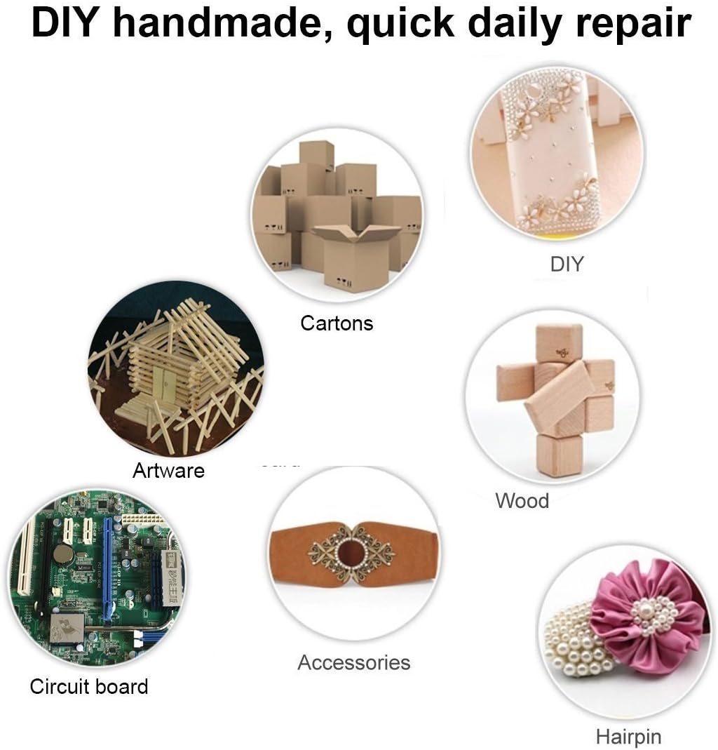 Heavy Duty Glue Gun, High Temp 40W Full Size Standard Melt Glue Gun Uses 7/16" D Glue Sticks for DIY Small Projects, Arts and Crafts, Christmas Decpratopn/Gift, Home Quick Repairs,Sealing