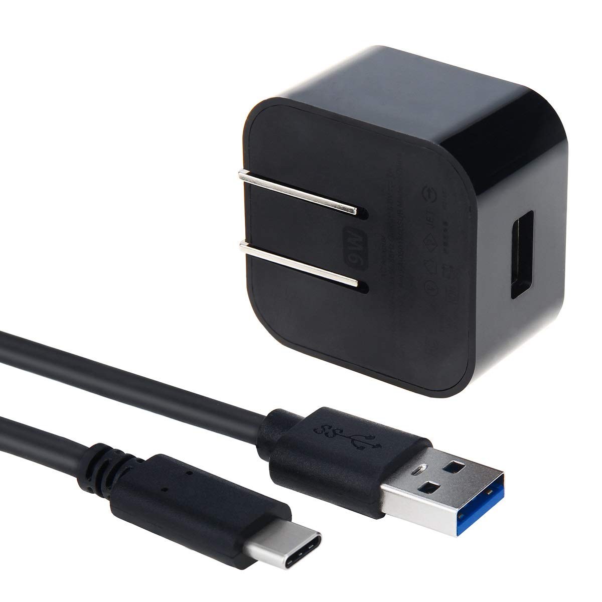 USB C Charge Cable Cord & Wall AC Adapter Charger Kit for