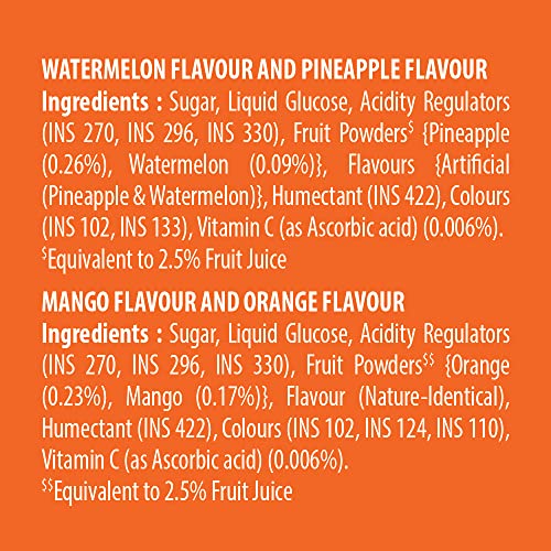 Image of Chupa chups, Mix'Up Watermelon Lollipos Party Pack, 176 /192 Grams (Weight May vary), 16 Pc