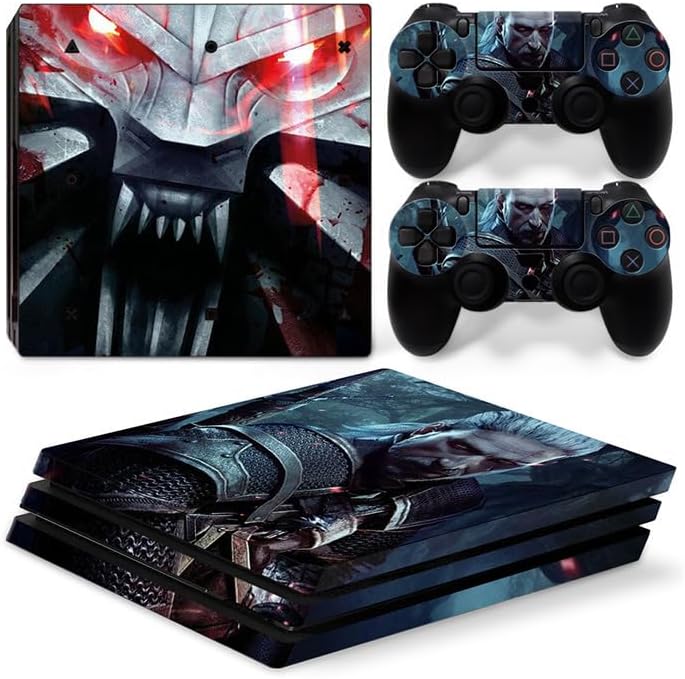 神秘的デザイン PS4 スキン スクラッチ防止 ゲーマー必携