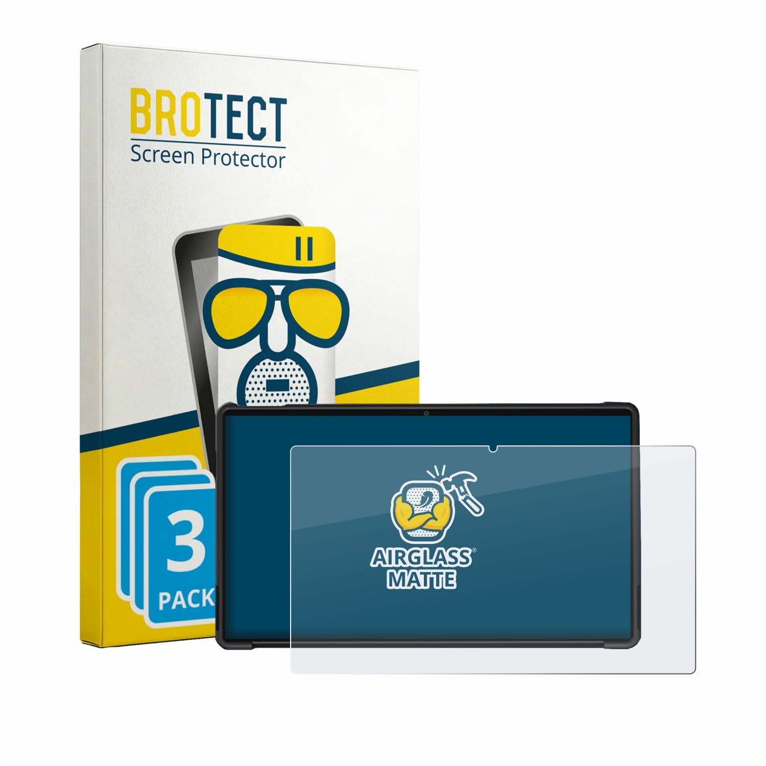 BROTECT Protector Pantalla Mate Cristal para Jumper Z3 15.4" (3 Unidades) Protección Anti-Reflejos