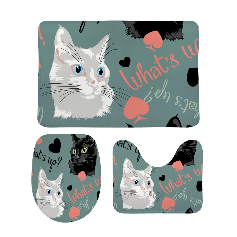 Tapis de bain chat ZhiMi pour créer une ambiance cocooning et chaleureuse après la douche