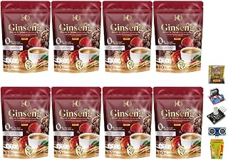 KORichCoffee Instant Coffee Mix Healthy Vegan Snack Arabica Roasted Snack Delicious Mellow Intense 150 grams (10 Sachets) Set 8 By Beautygoodshop [Get Free For You Beauty Gifts]