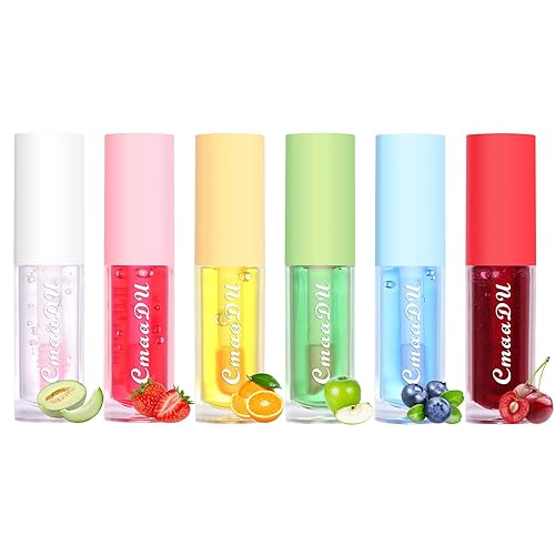 KIMIEYE Juego de 5 tintes de labios despegables, de larga duración, impermeable, con aceite para labios y botella de spray vacía, taza antiadherente