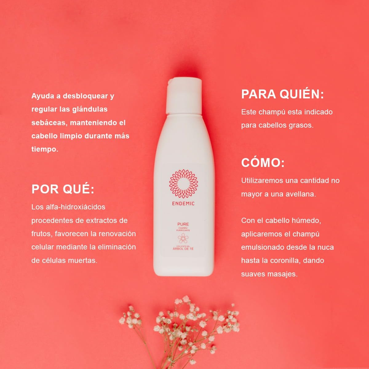 Champu Purificante Pure 250 ml Endemic