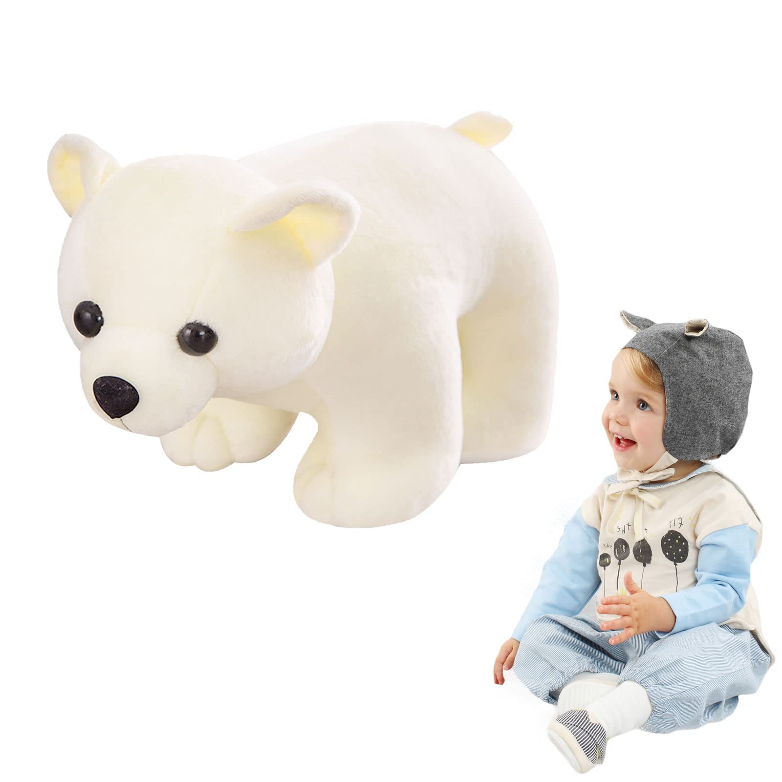 valentine's day polar bear stuffed animal
