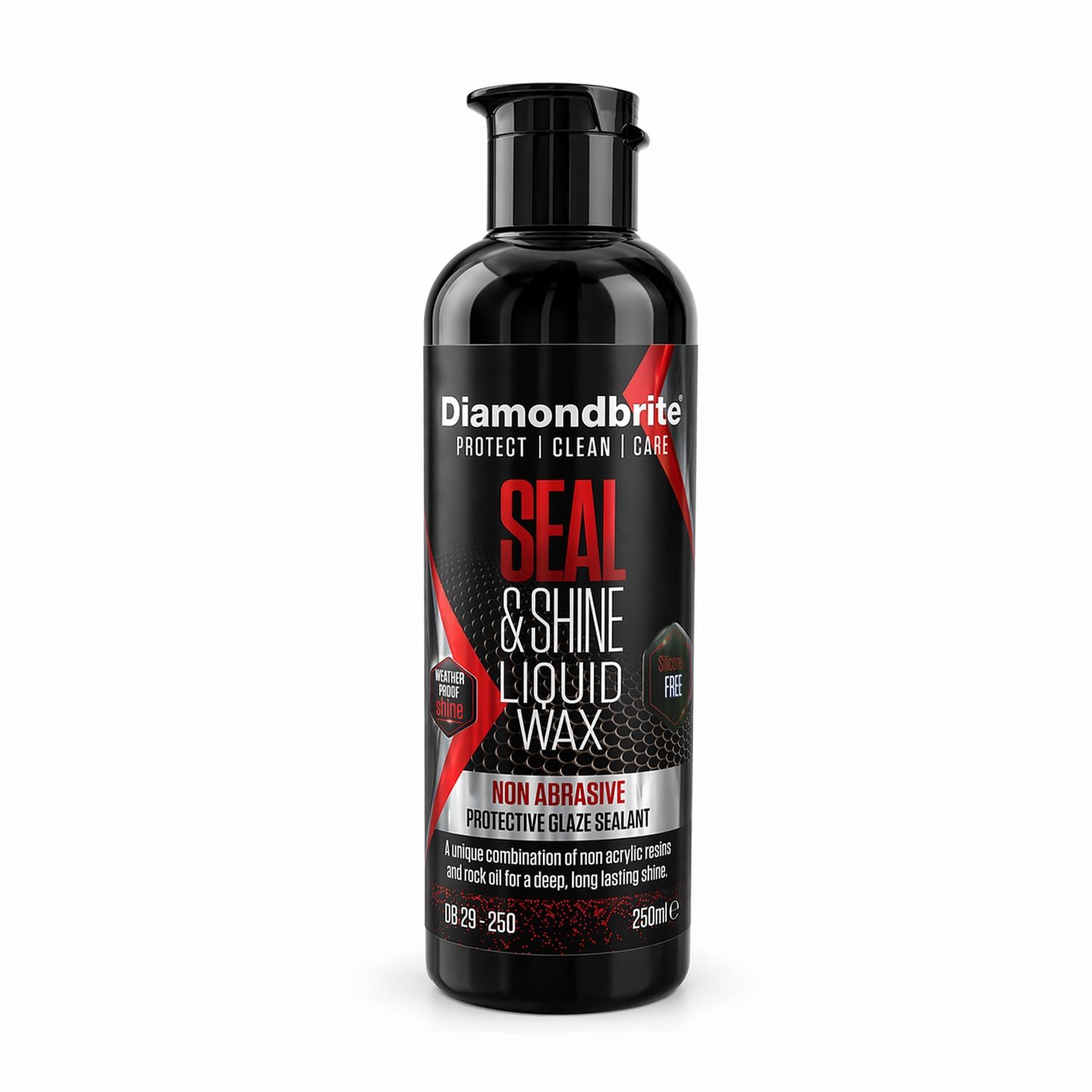 Diamondbrite Seal & Shine Nano Ceramic + Carnauba Wax Liquid Car Polish & Paint Sealant — 6 Month Hydrophobic Protection, High Gloss Shine, Safe on All Paints —250 ml-image-15