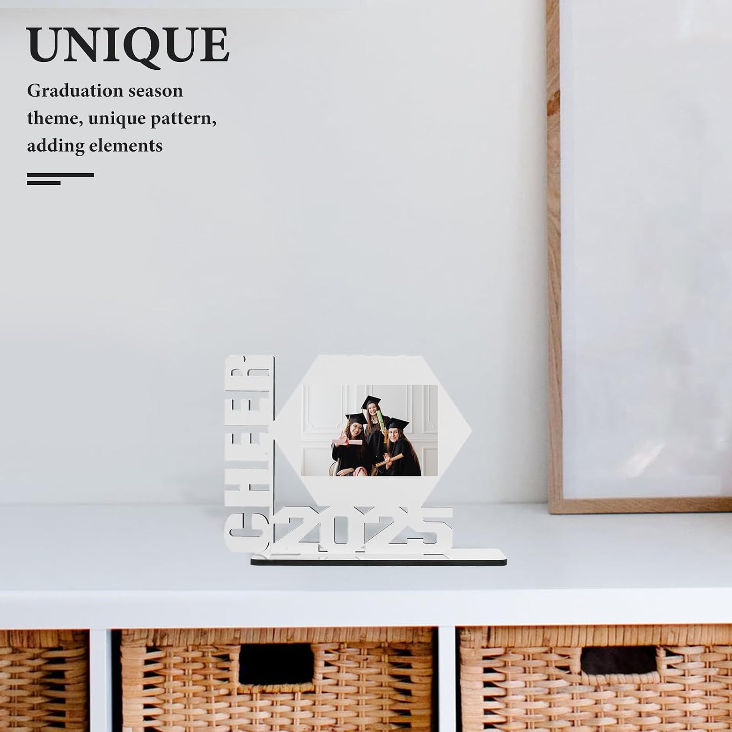 Wooden Sublimation Graduation Photo Plate for DIY Engraving