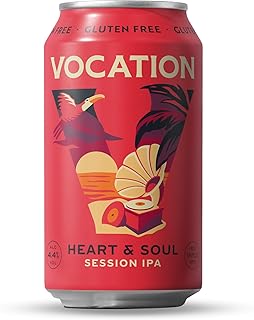 Vocation Brewery Heart & Soul Gluten Free Session IPA 4.4% 12 x 330ml Cans