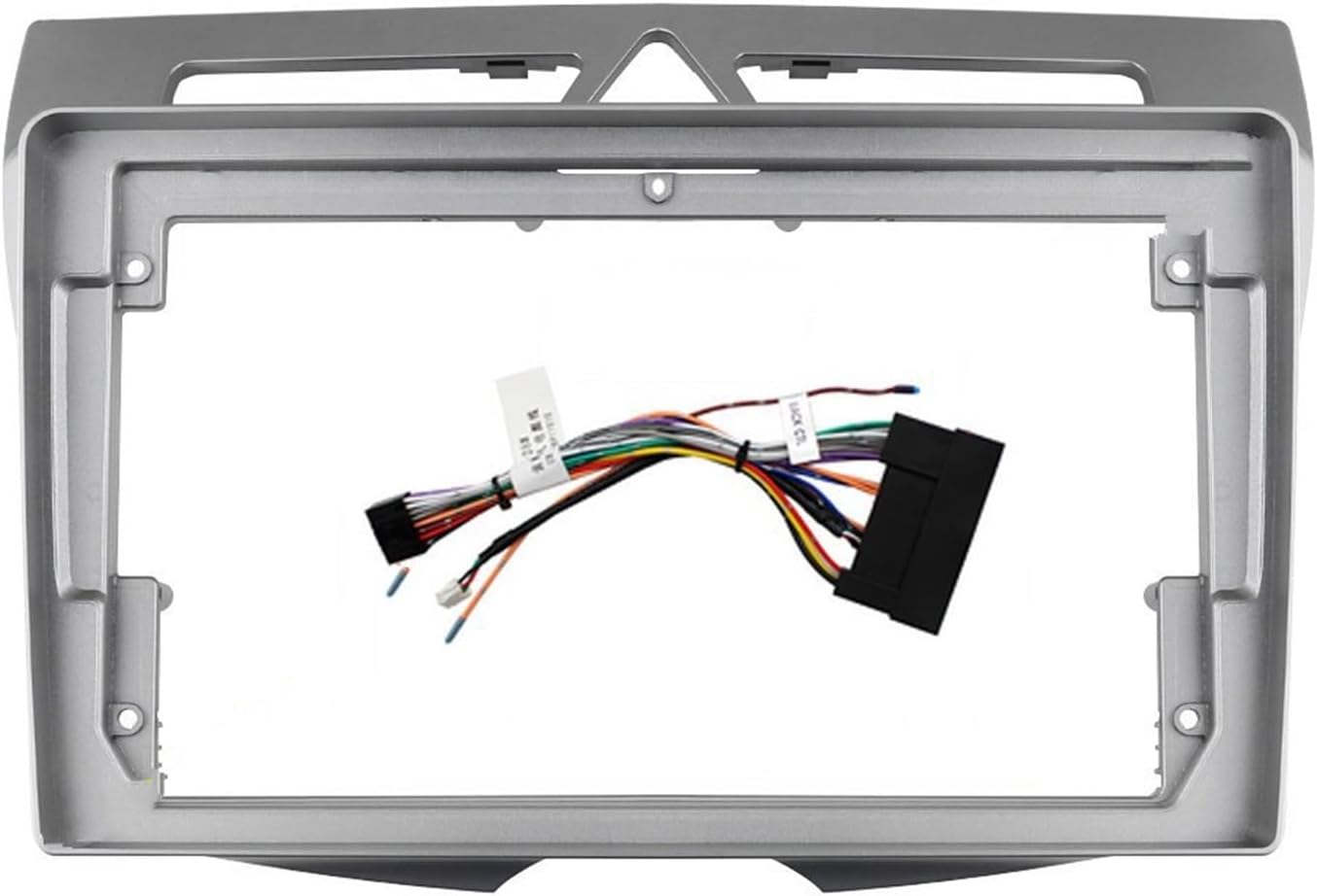 Car Radio Fascia 9INCH for Kia for Morning 2008-2011 Car Radio Android Stereo Audio Screen Multimedia Video Player Navigation Cables Harness Frame(Frame with Cable B)