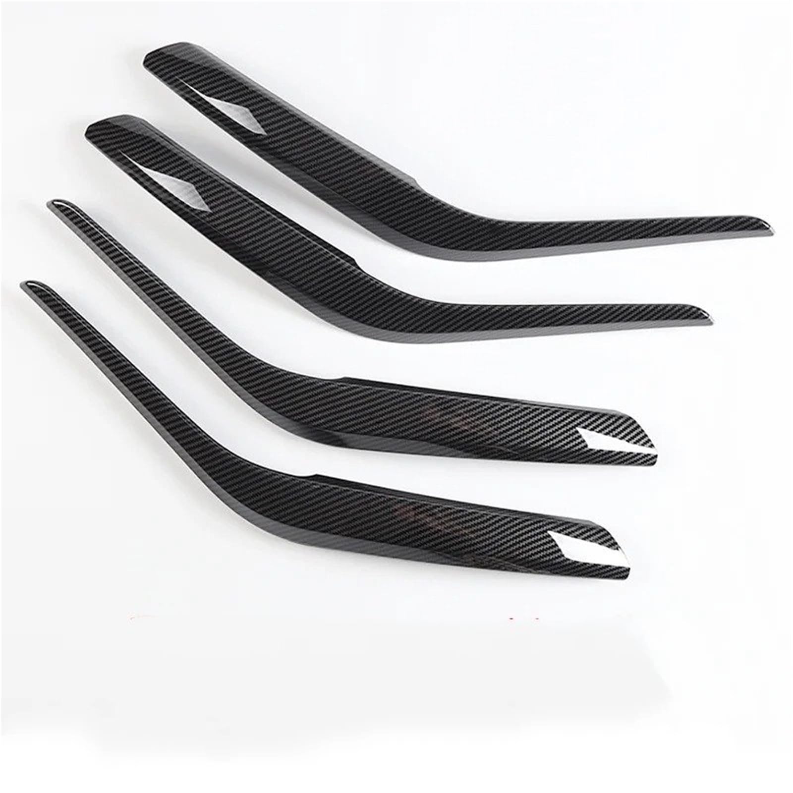 PLMNHSS Car Inner Handle for BMW for X1 E84 2010-2016 Car Interior Door Handle Armrest Outer Cover Panel Trim Replacement(Carbon Pattern 4pcs)