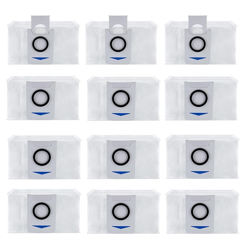 Immagine del prodotto AiLomey 12 Sacchetti Ricambio per Ecovacs Deebot X1 Omni / T20 Omni Aspirapolvere, X1 e Omni Parti di Ricambio