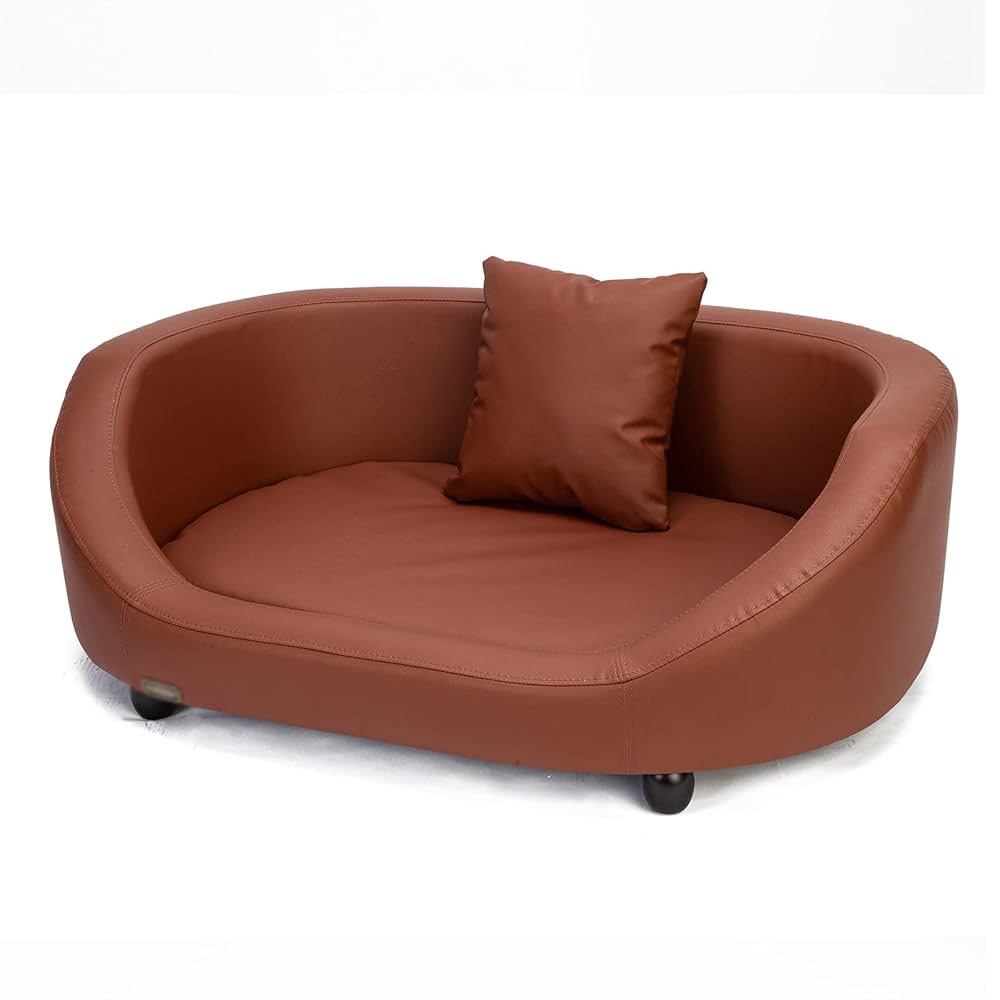 Amazon.co.jp: 犬用ベッド・クッション 高級PUレザーペット