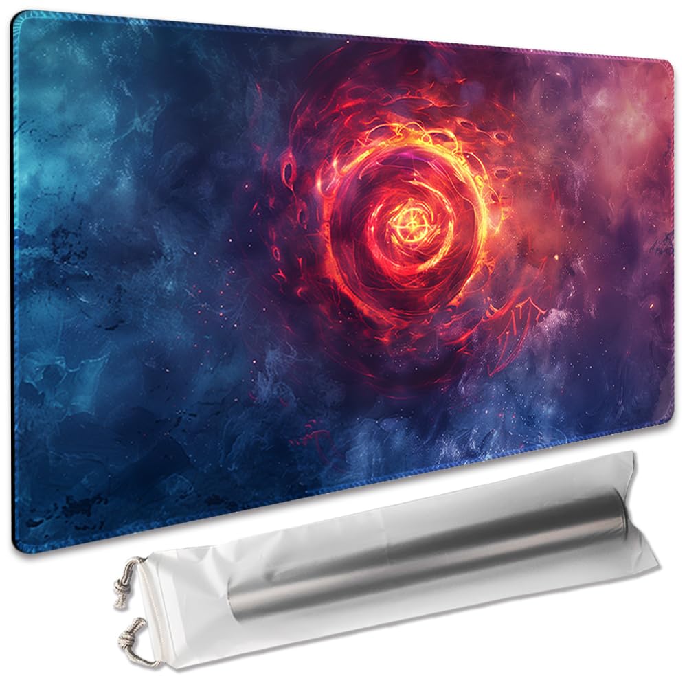 MTG Playmat with Zones Unofficial, Original Design Board Games Play mat 24x14 Inchnon Free Storage Bag - 2511271 (1118107, no Zone)