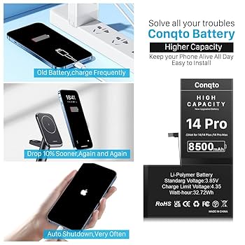 Iphone 14 Pro 128GB バッテリー84% 55043 iPhone 14 Pro Internal Battery Replacement A2866 OEM