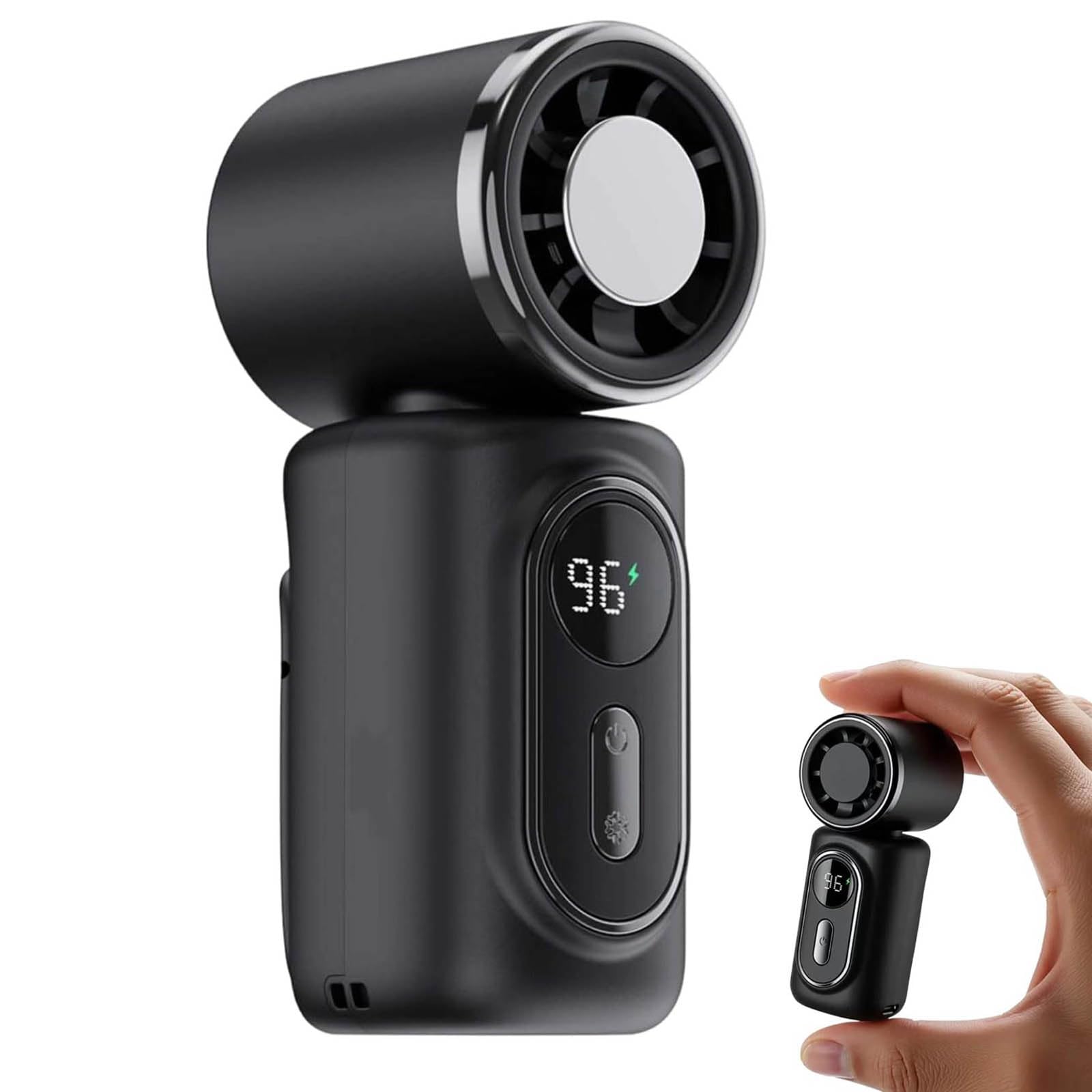 Pequeño ventilador de mano USB para combatir el calor en cualquier parte