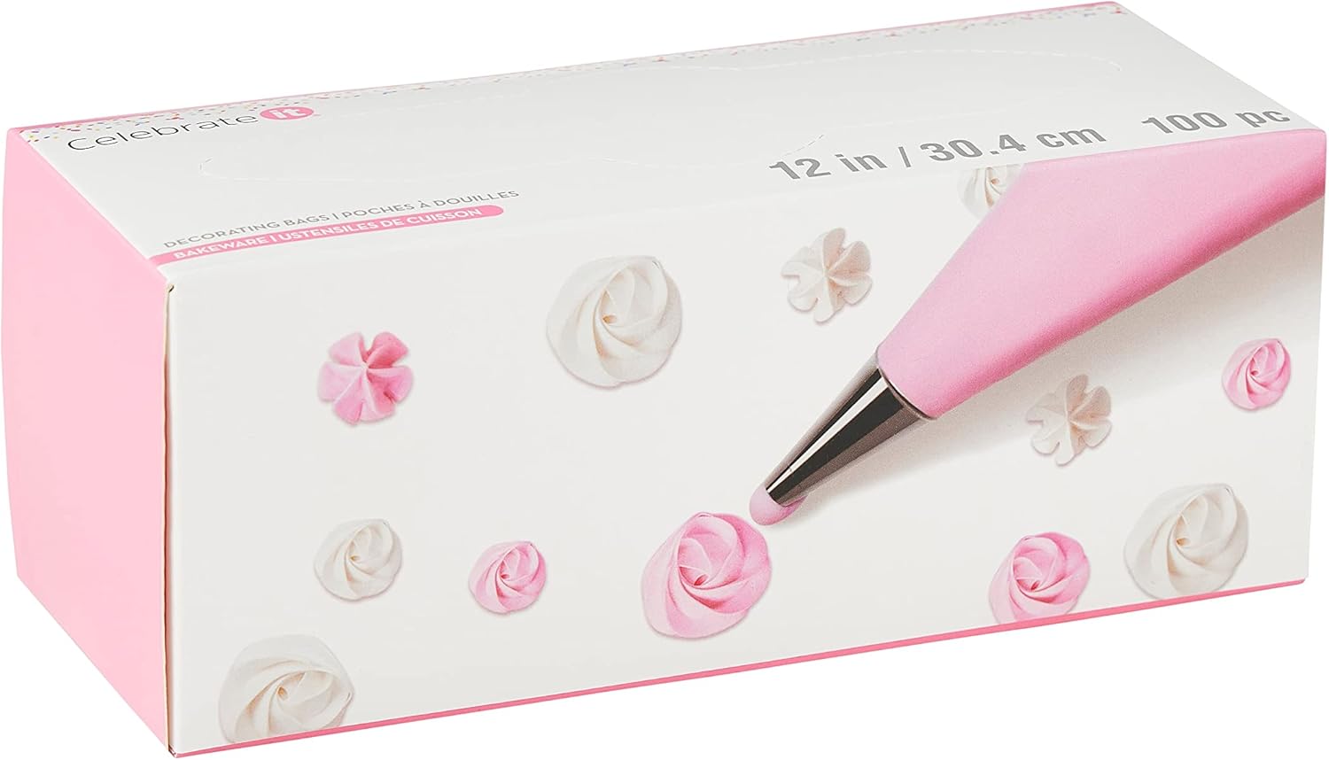 Celebrate It Disposable Decorating Bags, 6 Packs: 100 ct. (600 total)