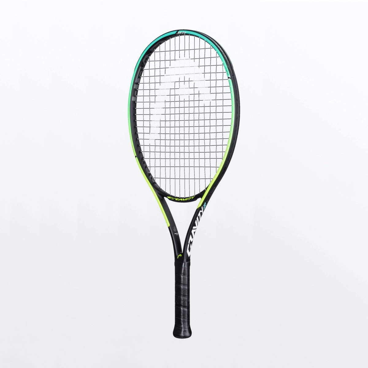 Racchetta Da Tennis Wilson Ultra Power 21 Junior Con Cordatura - Per Bambini, Colore Nero E Grigio
