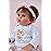 Kaydora Realistic Reborn Baby Dolls - 18 Inch Silicone Baby Girl, Real Life Dolls with Full Body Vinyl, Newborn Lifelike Weighted Doll with Anatomically Correct for Ages 3+ Gift