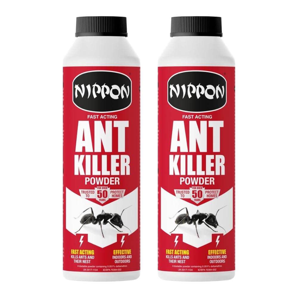 Ant Nest Killer Powder – Long Lasting Ant Control for Kitchens, Patios, Driveways & Outdoor Areas 300 gram (Pack of 2)