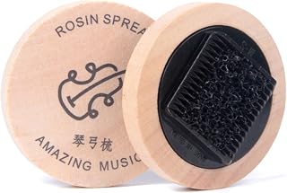 Violin Bows Hair Brush Repalcement Wood Violin Bows Tail Comb Portable Cello Bows Brush Round Tool Rosin Spreader