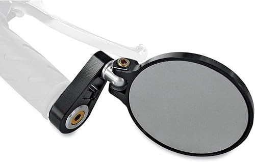 Miniatura 2 de Joker Machine Joker 09-303B - Espejos de extremo de barra plegable redondos