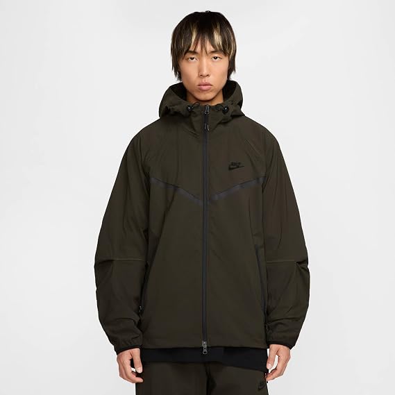 Nike Tech Woven Jacket sequoia/sequoia/black