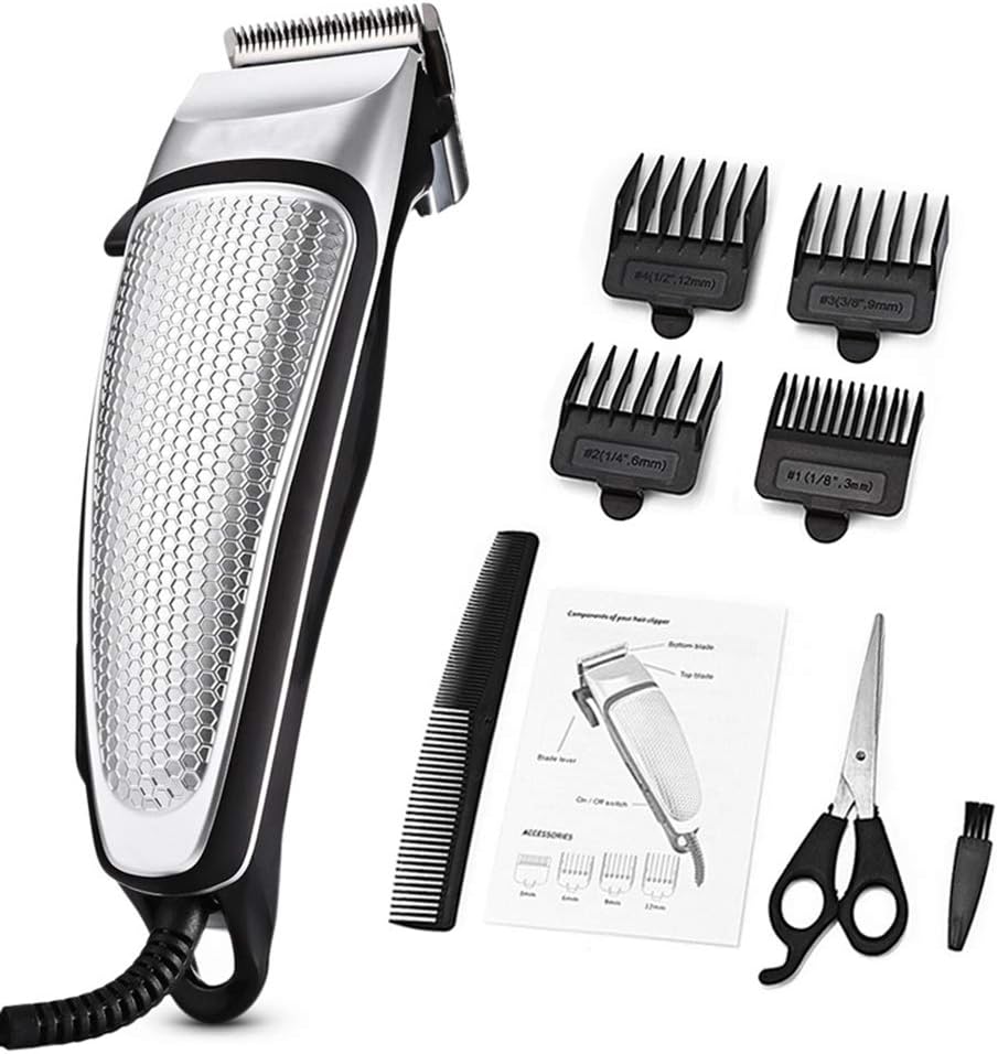 Hair Clippers for Men, Professional Hair Clipper Electric Hair Trimmer Household Low Noise Haircut Men Shaving Machine Hair Styling Tool
