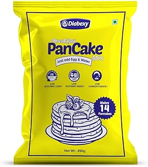 - Breakfast Pancake Mix Sugar Control for Diabetics - 350gm