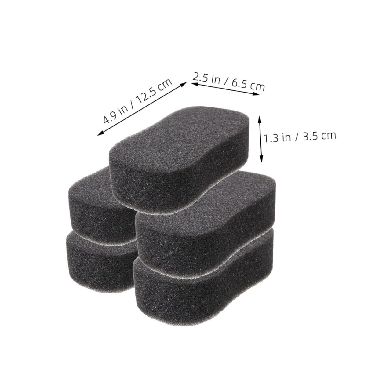 BESPORTBLE Cleaning Sponges for Horses 10 Washing Sponge Smooth Surface Comfortable for Animal Massage