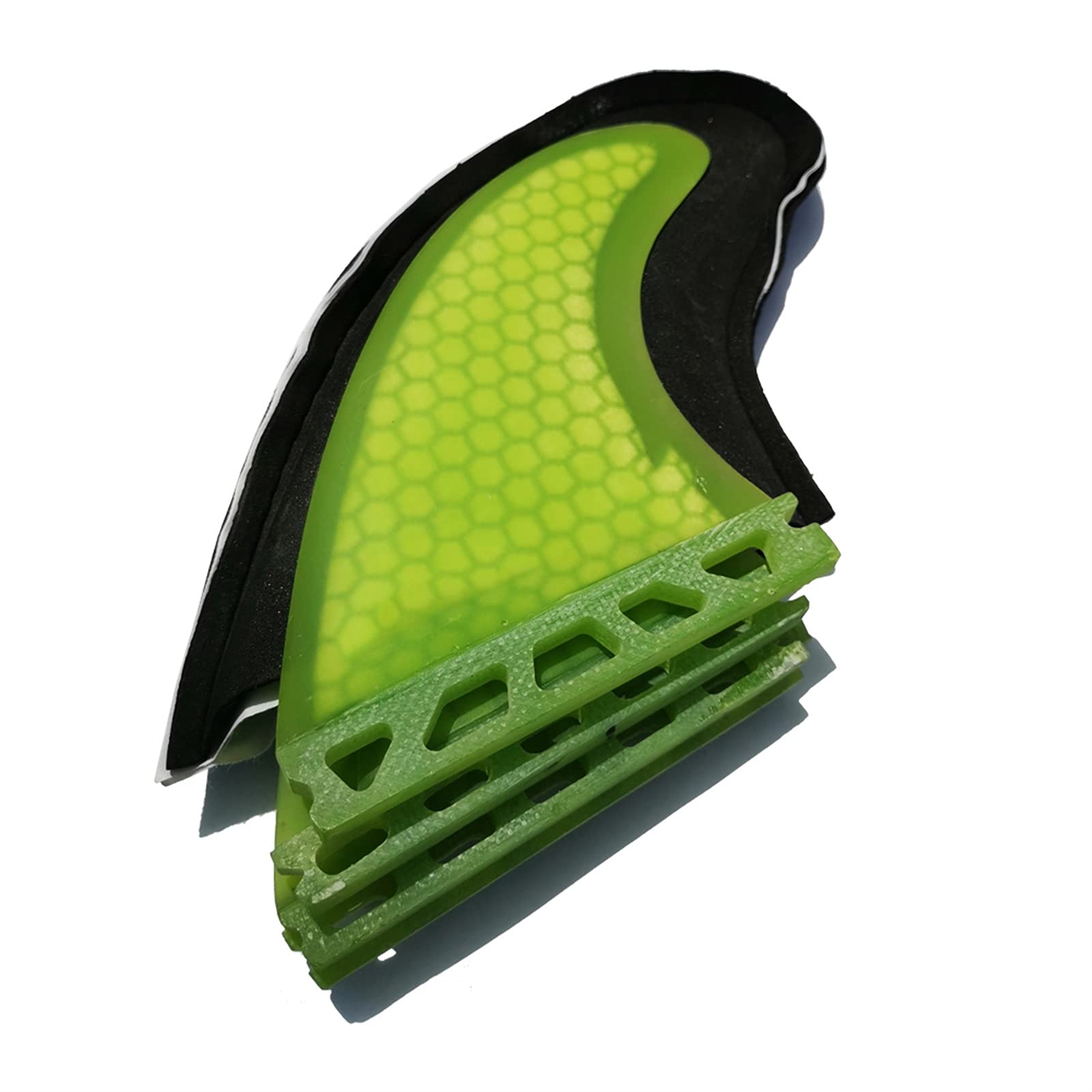 Elektryczna deska surfingowa, 5 SZTUK Surfboard Ogon Rudder Zielony Honeycomb Włókno-szklane Płetawki Paddle Board Fin Wymiana