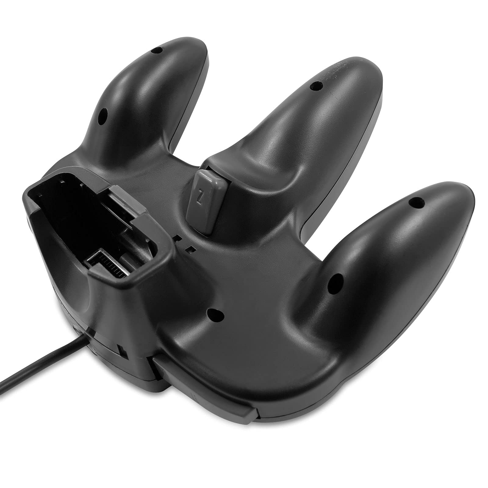 Eaxus® Controller adatto a N64 - Gamepad compatibile con la console Nintendo 64, Nero